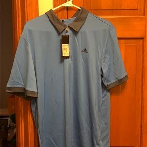 Adidas Blue Golf Polo